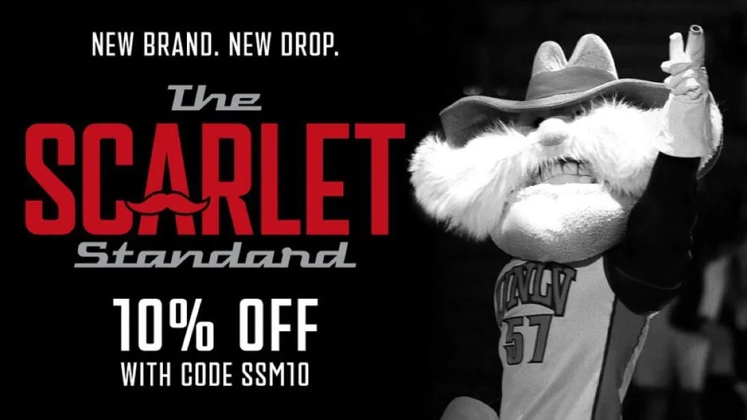 Shop The Scarlet Standard collection. Use code SSM10 for 10 percent off.